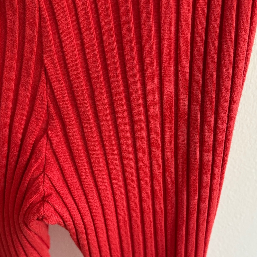 Simon Miller Red Ribbed Bottoms - Picture 5 of 5